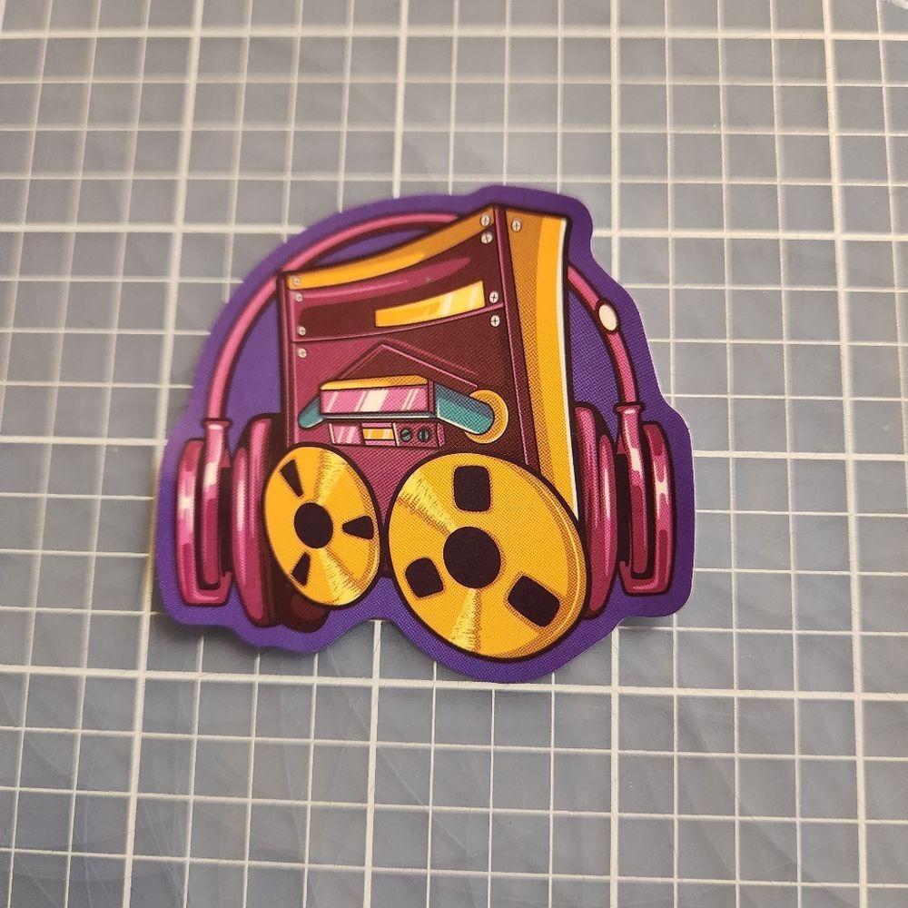10 for $10 Sticker Neon Cartoon Graffiti  Vibrant Colors